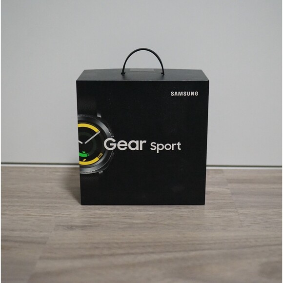 Samsung Gear Sport SM-R600NZKAXAR Black 42mm - Picture 1 of 12